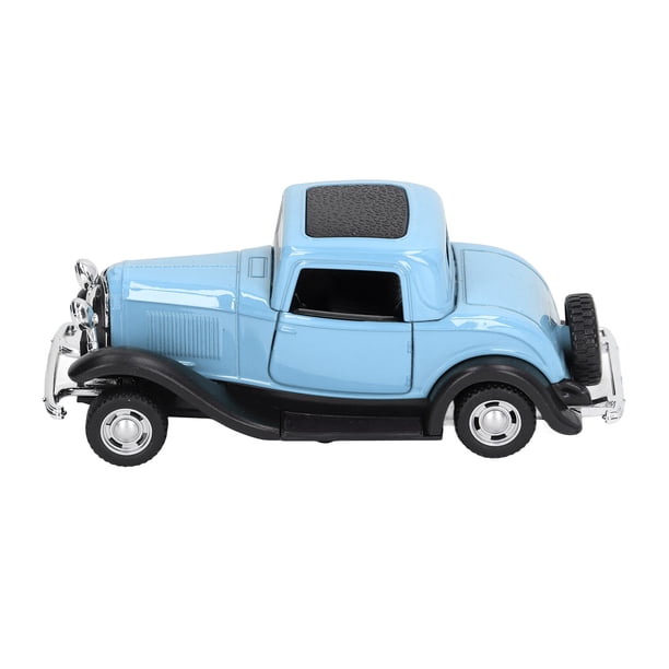 Modelo de coche antiguo BuyWeek 1:32 clásico retro de juguete con retroceso