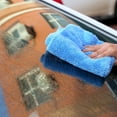 thumbnail image 3 of Holloyiver Microfiber Towels for Cars, Borderless Microfiber Towels Cleaning, Super Absorbent Car Microfiber Towel, Drying Towels for Сars, Lint-Free Car Wash Towels (16" x 16", Blue), 3 of 6