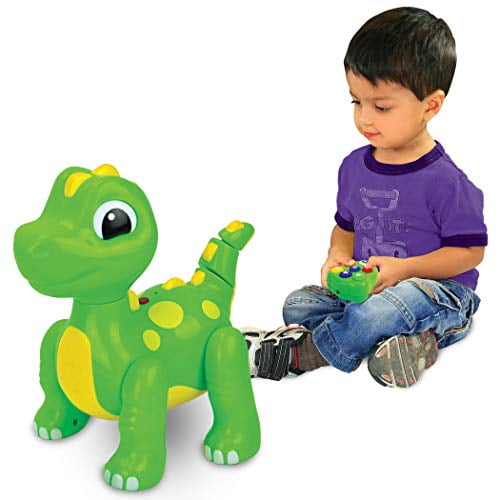 the learning journey remote control colors & shapes dancing dino