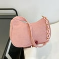 thumbnail image 2 of MUSOIE Small Shoulder Bag for Women Corduroy Handbags Zipper Purses Fashion Top Handle Tote Bags, 2 of 6