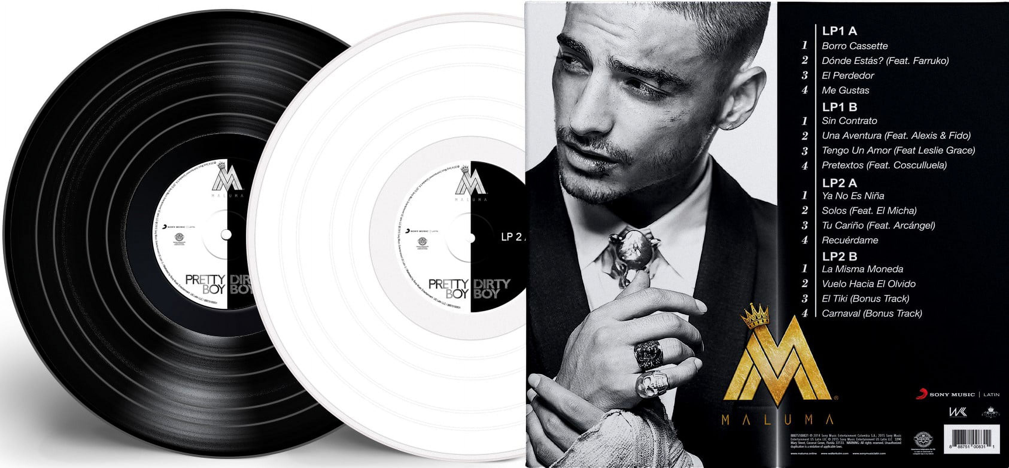 Maluma - Pretty Boy, Dirty Boy (Walmart Exclusive) - Music & Performance - Vinyl [Exclusive]