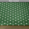 thumbnail image 6 of Ambesonne Christmas Place Mats Set of 4, Little Bells, Standard Size, Green and White, 6 of 6
