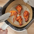thumbnail image 7 of Fwttom Air Fryer Liners Disposable, Air Fryer Paper Oil Absorbent Paper for Oven Pad, High Temperature Food Grade Airfryer Liners for Barbecue, 7 of 7