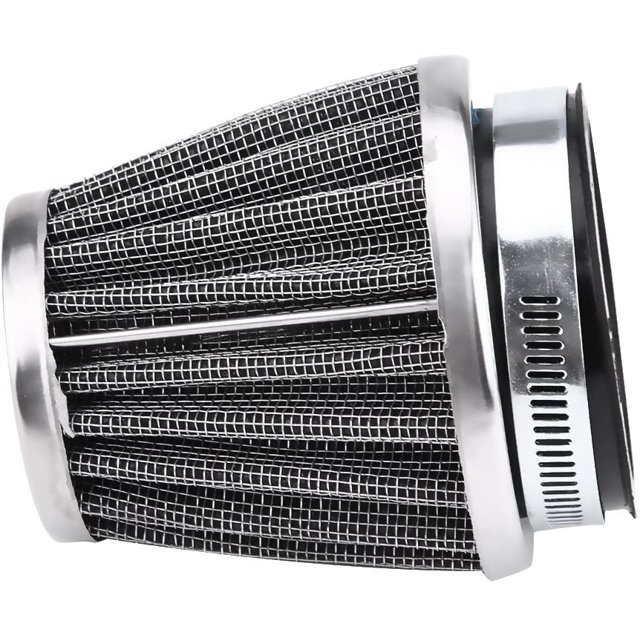 Filtro de entrada de aire universal para motocicleta, filtro de entrada de aire de pellizco, filtro de aire para motocicleta (50 mm) LingWen 8390606681430