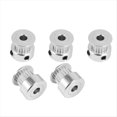 thumbnail image 3 of 30Pzs Polea de Correa Dentada de Aluminio 20 Dientes Diametro 5 mm 6 mm Y Llave para Impresora 3D RepRap Prusa I3, 3 of 5