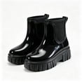 thumbnail image 6 of Miqool Womens Rain Boots, Waterproof Platform Rubber Chelsea Rainboots, Comfortable Short Ankle Garden Boots for Outdoor Work, 6 of 7