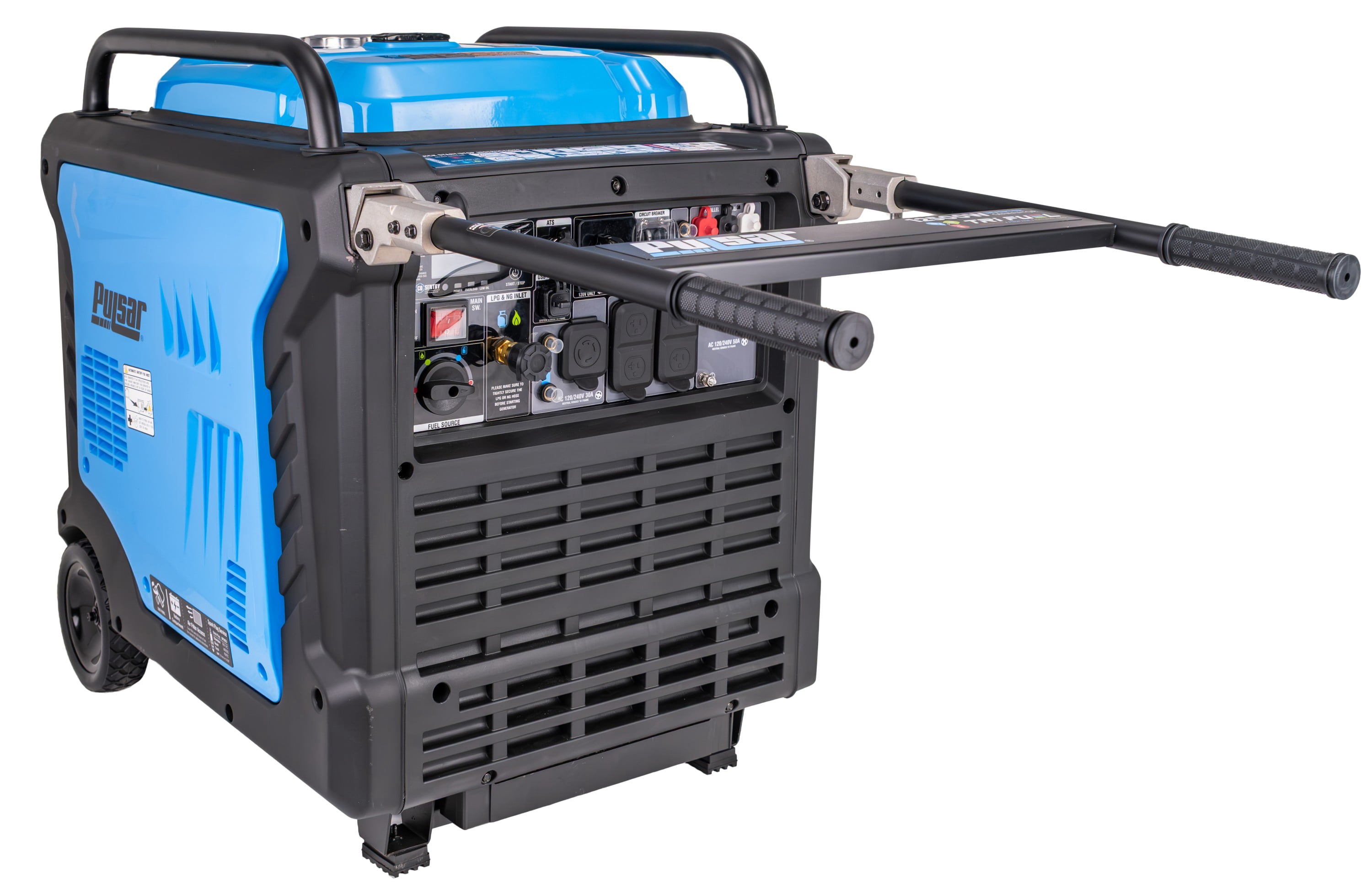 Pulsar PGD125TiSRCO 12500W Tri Fuel Inverter Generator With Electric Remote Start