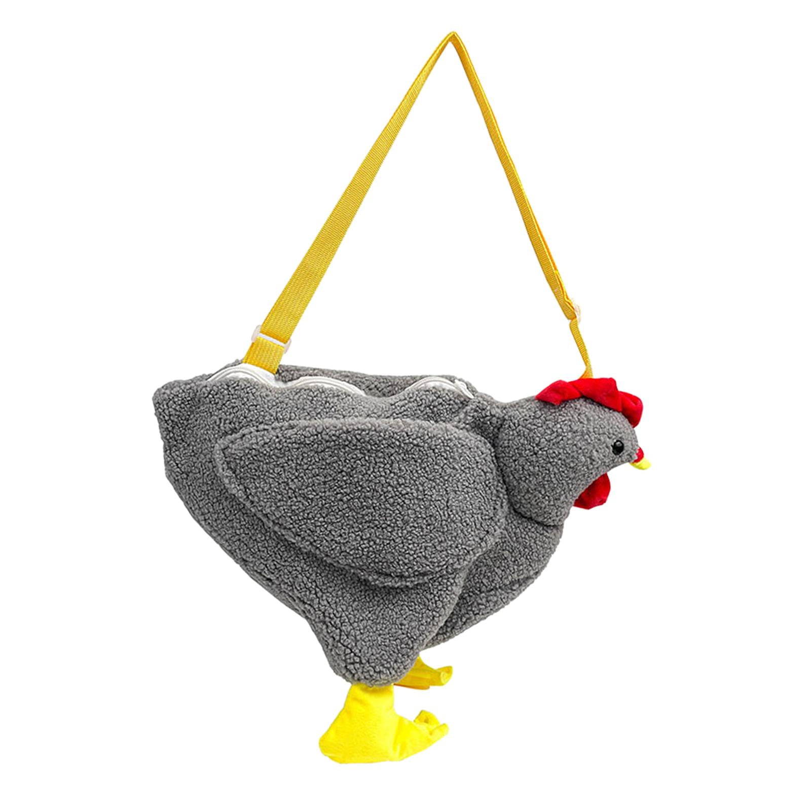 Chicken Bag Handbag Backpack Casual Fashion Funny Animal Soft Girl Grey Walmart