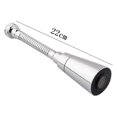 thumbnail image 2 of RENACLIPY Sink Spray Nozzle Faucet Sprayer Stainless Steel Silver 1Set for Public Places, 2 of 5