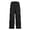 1Black, variant on Xijirk Women Straight Leg Cropped Casual Trousers with Elastic Adjustable Tie Waist Side Storage Pockets Airy Light Soft Relaxed Fit Pants for Daily Beach Home Outdoor Leisure Wear,1GY2,XXL