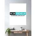thumbnail image 2 of Mompreneur Vlogging Specialist Poster Wall Art, Modern Wall Decor, 8x12 UNFRAMED, 2 of 3