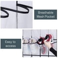 thumbnail image 5 of 28 Large Mesh Pockets Over The Door Shoe Rack, Hanging Shoe Organizer for Closet Hanging Shoe Rack Holder Hanger, White, 5 of 7