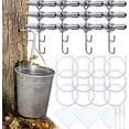 thumbnail image 1 of Maple Syrup Tapping Kit, (12 Set) Maple Tree Tapping Kit with Stainless Steel Maple Syrup Spiles, Hooks, 3FT Sap Tubes, Maple Syrup Filter,, 1 of 1