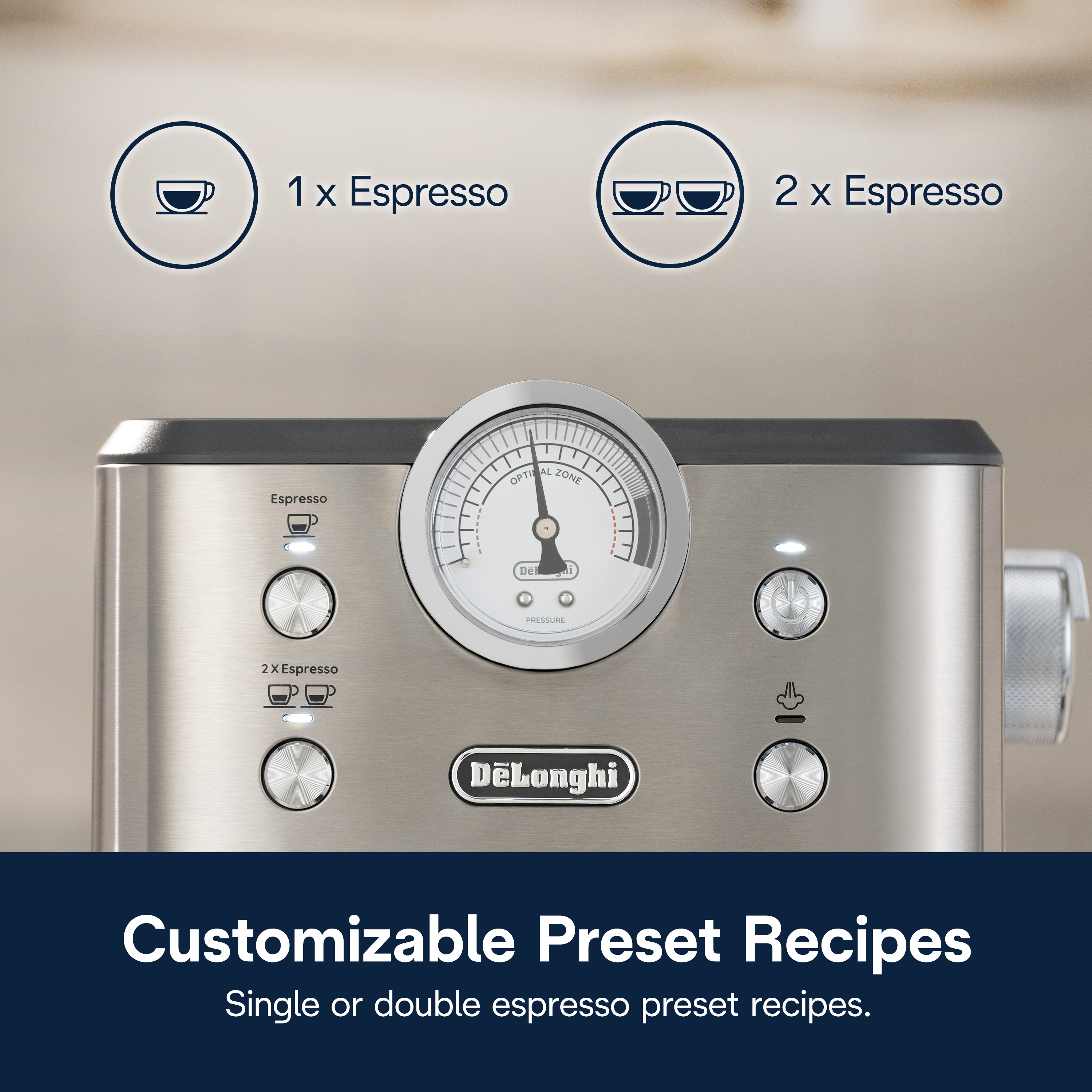 De'Longhi Classic Espresso Machine with Thermoblock photo 6