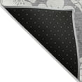 thumbnail image 3 of Addison Rugs Chantille Indoor/Outdoor Transitional Floral Gray Washable Rectangle Rug, 8' x 10', 3 of 6