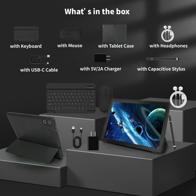 Walmart Black Friday Deals 2025 Android 14 Tablet 10 inch,Octa