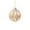 C, variant on Elainilye 3" Champagne Gold Ball Christmas Tree Ornament Electroplated Hanging Decoration for Holiday Decor
