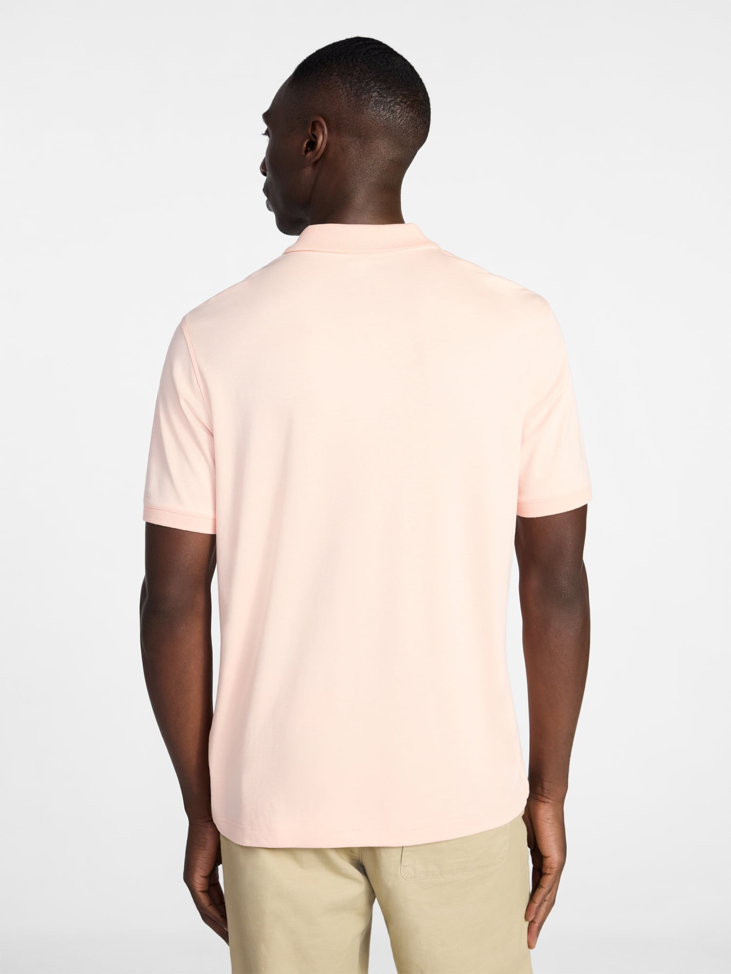 George Men's and Men's Big & Tall Short Sleeve Interlock Polo Shirt, Sizes S-5XL, LT-3XLT