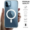 thumbnail image 2 of GFDYREE Compatible avec iPhone 11 Pro Étui MagSafe Étui Clair Magnétique Transparent, 2 of 7