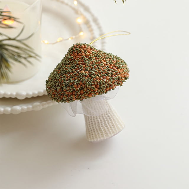 CaiYueKe Plush Fabric Christmas Ball Ornament 8cm Handmade Shatterproof Foam-Filled Holiday Decor, Festive Hanging Decorations for Christmas Tree Mantel Garland Home Party Decorations