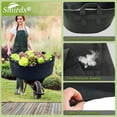 thumbnail image 7 of 100 Gallon Plant Grow Bag with Handles, Large Heavy Duty Fabric Grow Pot, Durable Breathe Cloth Planting Container for Carrot Onion, Gardening Outdoor, 7 of 7