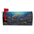 thumbnail image 3 of Ryvnso Mailbox Cover Turtle in Ocean Magnetic Mailbox Wrap Standard Size 21x18 Inch, 3 of 8