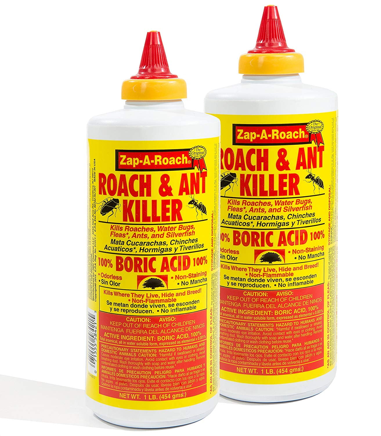 Zap A Roach Boric Acid Roach And Ant Killer Odorless And Non Staining 1 Lb 2 Pack Put The Pests In Their Place Zap A Roach Is Designed To Easily Eliminate By Zaparoach Zap A Roach Boric Acid Roach And Ant Killer Odorless And Non Staining 1 Lb 2 Pack Put The Pests In Their Place Zap A Roach Is Designed To Easily Eliminate By Zaparoach