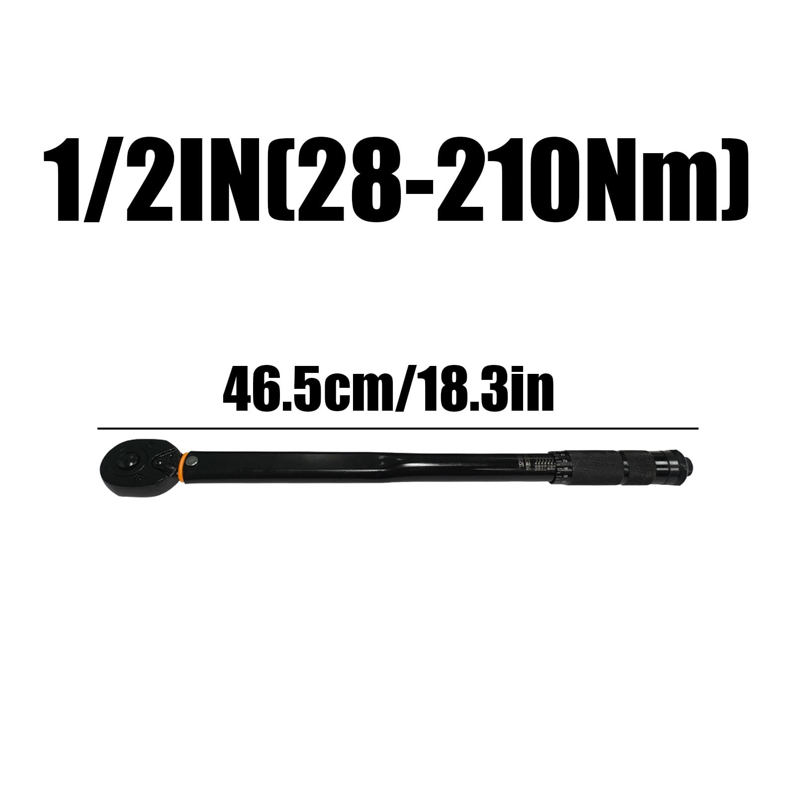 Torque Wrench for Car Wheels, Adjustable Quick Release Torque Wrench, Portable Hand Tool, Multifunctional Torque Wrench for Car Repair