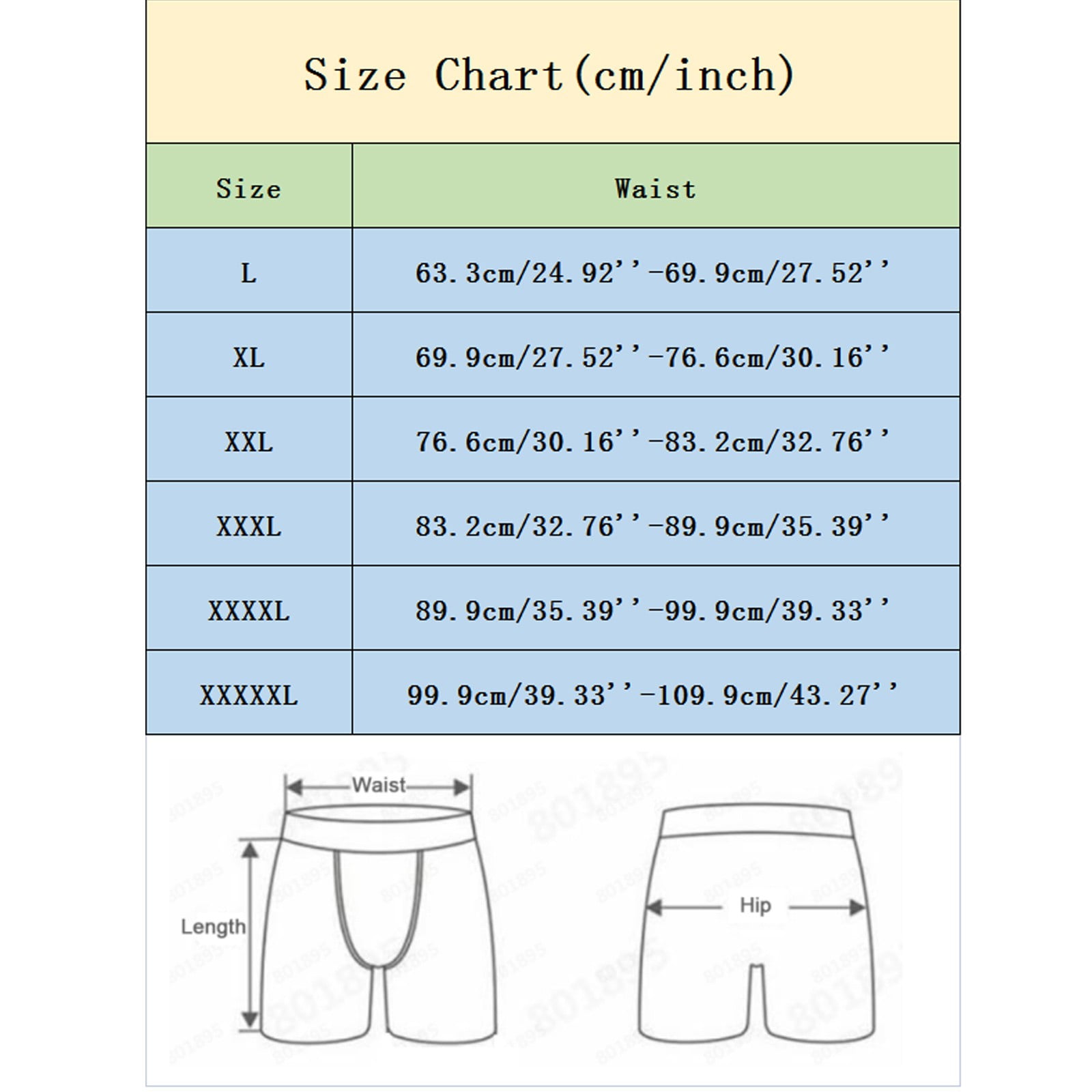 nsendm U- Painted Boxer Men's Strong Tourmaline Briefs Briefs Men's  underwear First Place G Underpants Grey 3X-Large 