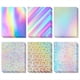 thumbnail image 1 of 120 Hojas de Cartulina Holográfica, 8,5 X 11, 250 G/M2/92 Lb, Cartulina Metálica, Papel de Espejo Iridiscente Brillante con Purpurina, 1 of 7