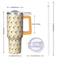 thumbnail image 2 of Modern Halloween 40oz Trek Tumbler– Stainless Steel Insulated Tumbler with Handle and Straw, Large Capacity Travel Cup for Hot & Cold Drinks, 2 of 7