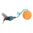 thumbnail image 4 of Interactive Cat Toy Ball, Automatic Rolling Cat Ball Electric 2 Speed 5 Modes Eliminate Boredom  For Cats For Indoor Watermelon,Pumpkin, 4 of 8
