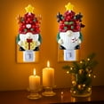 thumbnail image 1 of PEONAVET Resin Lamp Christmas Night Light Night Lights Plug Into Wall Christmas Gifts Cute Night Light for Kids Plug In Nightlight Rotatable for Christmas Decorations Party 2PCS, 1 of 8