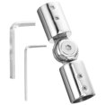 thumbnail image 2 of Conector de codo con bisagra de alta resistencia Conector de esquina de barra de cortina Conector de codo, 2 of 8