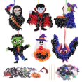 thumbnail image 1 of Kit de manualidades Fennoral Halloween para niños Make Art con paquete de 12, 1 of 7