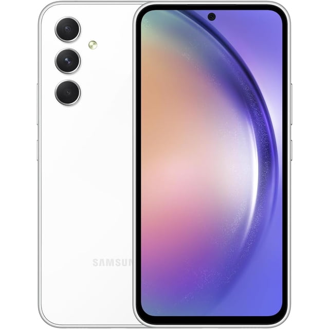 Samsung Galaxy A54 5G 8GB Ram 128GB Asombroso Blanco Desbloqueado (Reacondicionado)
