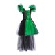 thumbnail image 3 of Vestido sin mangas con cuello redondo hasta la rodilla para niños de Europa y Estados Unidos, vestido de princesa de malla, ropa de juego de rol de payaso de Halloween, ropa de actuación para fiestas, 3 of 4