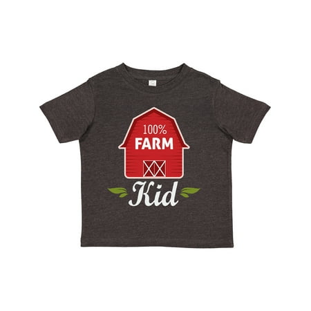 

Inktastic 100 Percent Farm Kid Gift Toddler Boy or Toddler Girl T-Shirt