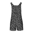 thumbnail image 6 of Vhkiploz Summer Tank Romper For Women Printed Sleeveless Adjustsble Strap Shorts Tank Overalls Casual Vacation Stretch Cami Shorts Outfits With Pockets, 6 of 6