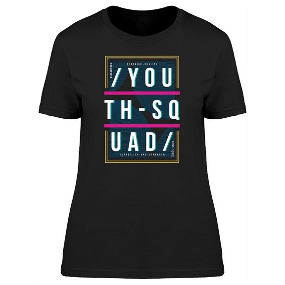 Youth Squad Graphic T-Shirt Women -Image by Shutterstock, Female Medium