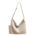 thumbnail image 5 of Bolso informal de moda para mujer, versión coreana, bolso de hombro de gran capacidad, bolso de mensajero de color sólido a la moda, 2025, 5 of 5