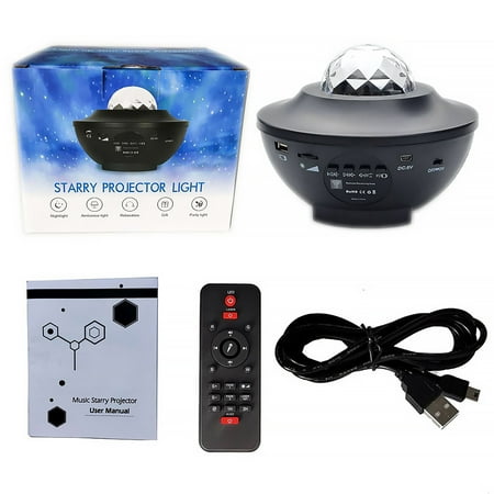 

USB Star Projection Light Bluetooth Music Light Star Night Light Bluetooth Floodlight Remote Control USB Ambient Light