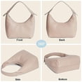 thumbnail image 4 of Bolsos tipo hobo para mujer, estilo retro, de piel vegana, tipo sobre, tipo sobre, para el hombro, 4 of 6