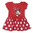 thumbnail image 4 of Disney Baby Girls' Minnie Mouse Rock The Dots Dresses Set Pack of 2 for Infants, 4 of 5