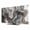 Black, variant on Gray Marble TV Dust Cover,Stretchable TV Screen Desktop Computer Protector Cover,Farmhouse Vintage Abstract Ombre Texture Television Dustproof Slipcover for 48–50 Inch Flat or Curved TVs