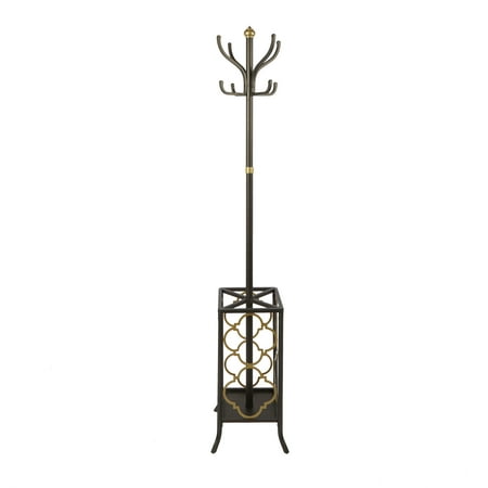 Orlena Metal Coat Rack And Umbrella Holder Orlena Metal Coat Rack And Umbrella Holder