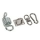 thumbnail image 2 of Kit de suspensión de columpio de acero inoxidable de alta resistencia para colgar hamacas y sillas, juego de montaje para techo y porche., 2 of 14