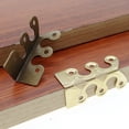 thumbnail image 2 of Shoreew 5/10/15 Pcs Corner Protectors with Screws Vintage Style Solid Metal Baseboard Corner Guards Easy Installation Skirting Board Corner Protectors, 2 of 7