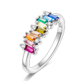 thumbnail image 1 of Gran oferta, anillo de plata 925 apilable con corazón infinito y flor de Margarita para mujer, anillos originales de plata 925, regalo de joyería de marca Tan Jianjun unisex, 1 of 2