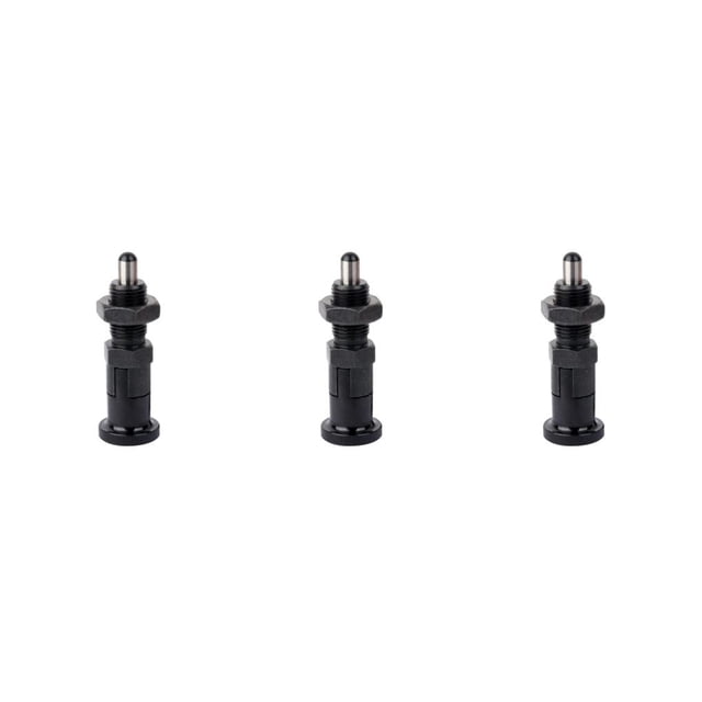 Decodeary Bouton d'Indexage en Acier Inoxydable Durable Ressort de Verrouillage PXYKN10 3Set